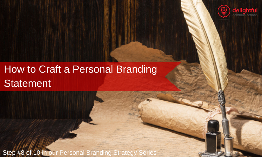 How to craft a personal branding statement 